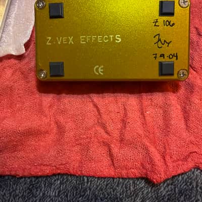ZVex Hand-Painted Super Hard On (June 2004) - Myrold Artwork - Mint Collector's Bundle with Official ZVex Power Plate image 5