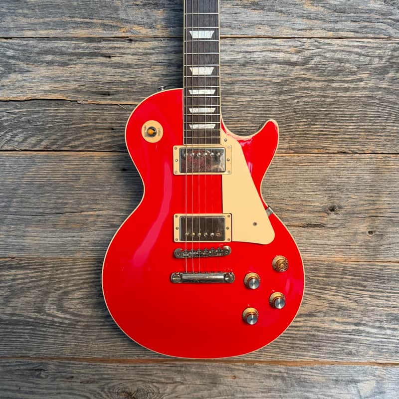 Used Gibson Les Paul Standard '60s Plain Top 2023 - Cardinal Red w/OHSC image 1