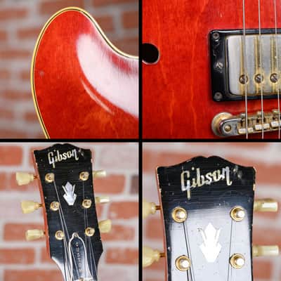 Gibson ES-345TD Custom Cherry 1964 w/OHSC (Headstock Repair) image 20