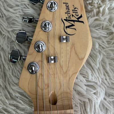 Michael Kelly Model MK53SSPMRO 1953 T-Style Electric Guitar, Spalted Maple image 5