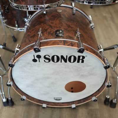 Demo Sonor Momentum Beech 5-pc Shell Pack 22/10/12/14/16 (California Burl) image 6