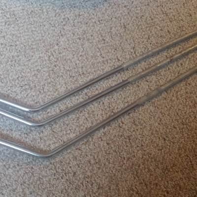 Pearl SET OF 3 Original FLOOR TOM LEG Japan VINTAGE 70s 80s  Maple Wood Fiberglass NOT COPIES image 13