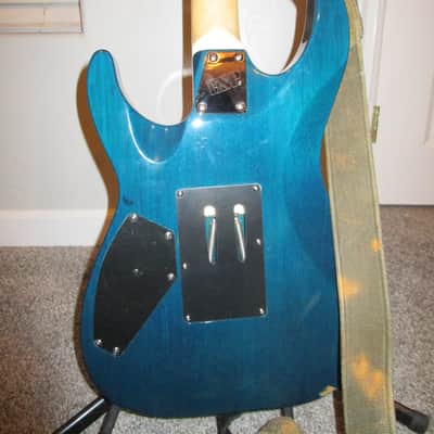 ESP LTD MH-103 QM 2008 - 2018 - See Thru Blue image 12