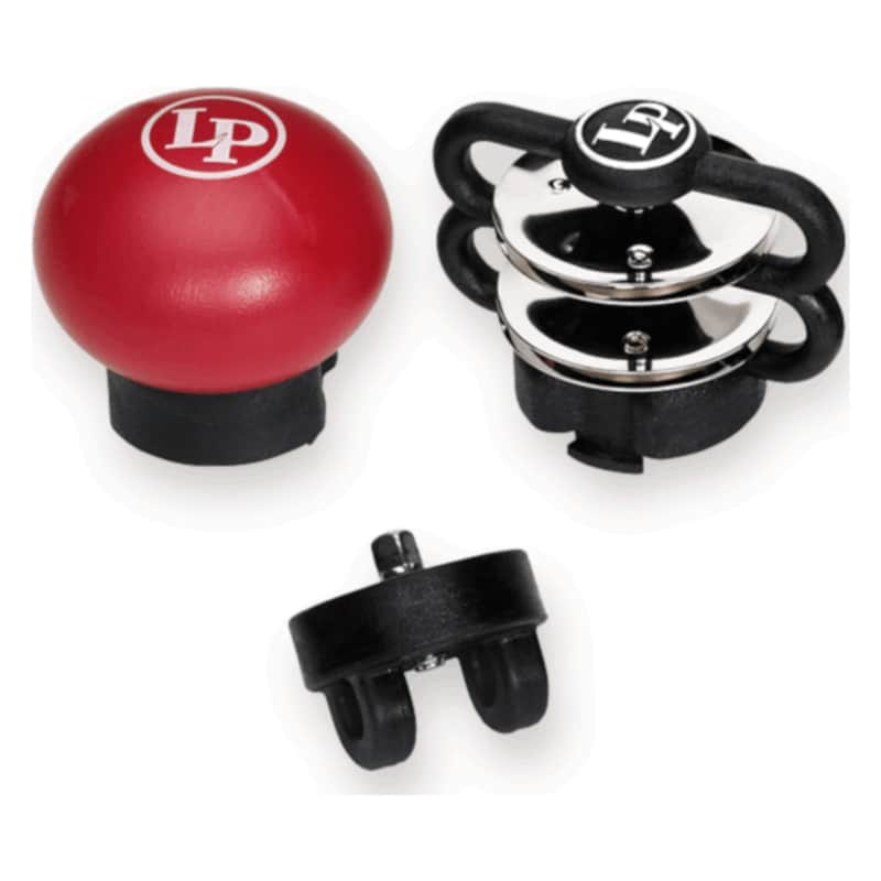 Latin Percussion LP-CBSE-PK Cajon Beater Sound Enhancer Pack with Shaker and Jingle image 2
