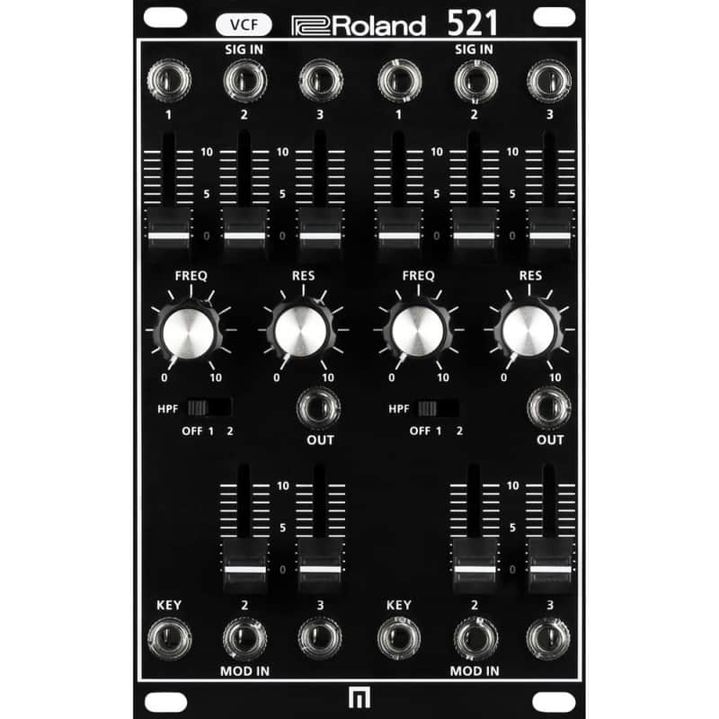 Roland System-500 521 Eurorack Dual VCF Module image 1