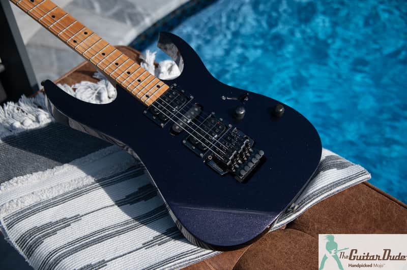 2002 Ibanez RG470 - Titanium Ice - Made in Japan (FujiGen) - Pro Set Up w Perfect Frets/Action/Intonation! image 1