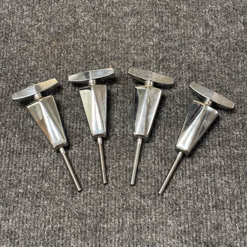 Pearl D-041 Bass Drum Claws & T-080 T-Handle Tension Rods - Set of 4 - C image 1