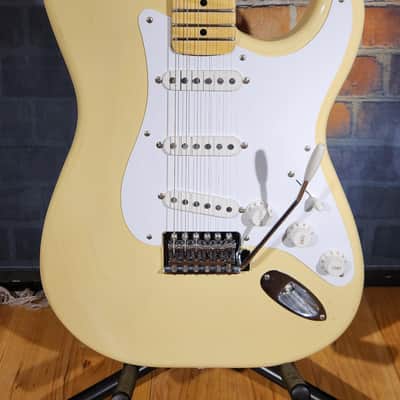 S-Style Partscaster - Custom USA Pine Cream Body, Mighty Mike Premium Flamed Neck, Fender 70th Anniversary Pickups, Mexican Bridge image 5