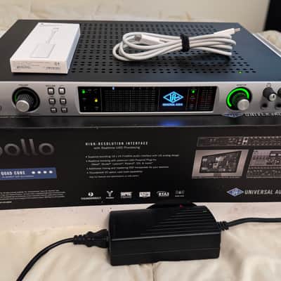 Universal Audio Apollo 16 QUAD Silver w/ Thunderbolt 1 Option Card – Original Box & Docs image 13