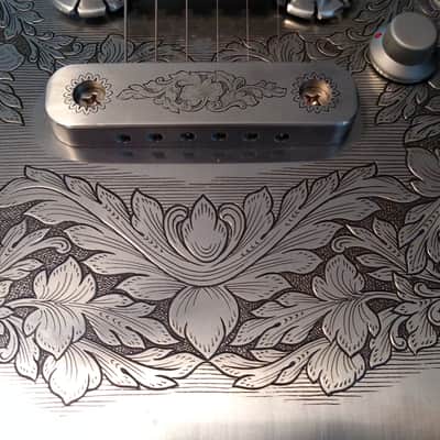 Zemaitis 22-fret Metal Front (MF500-LS) mid-2000s Natural Back image 2