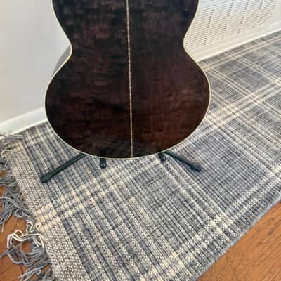 Gibson Custom Shop SJ-200 Quilt Trans-black image 4