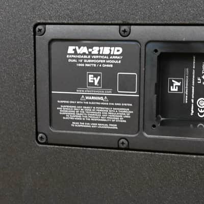 Electro-Voice (EV) EVA-2151D Dual 15" Passive Line Array Subwoofer CG01YA6 *ASK FOR SHIPPING* image 7