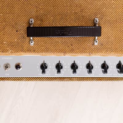 1959 Fender Tweed Twin 5F8-A High Power Vintage 2x12 Tube Amp, 100% Original Circuit, Jensen P12N image 5
