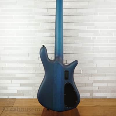 Spector Euro 5 LX Left Handed - Black & Blue Matte image 14