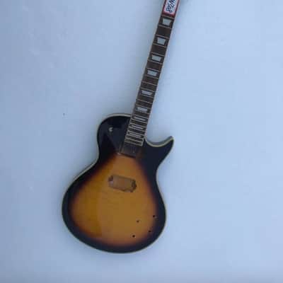 Tobacco Burst Les Paul Style Guitar Maple Neck, with Body, Rosewood Fingerboard image 7