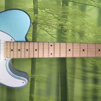 ⚠️ 2016 G&L ASAT Classic Blues Boy Metallic Baby Blue! Mint! ⚠️ image 2