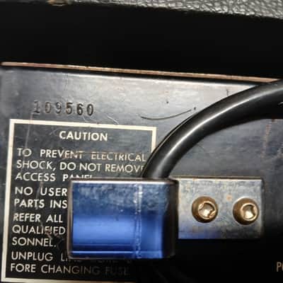 1970-72 Ampeg VT-22 100-Watt 2x12" Guitar Combo Serviced F&T Capacitors Vintage 7027A image 15