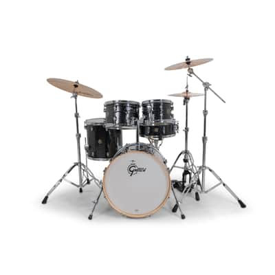 Gretsch CM2-E605 Catalina Maple Black Stardust - Drum Shell Set image 2