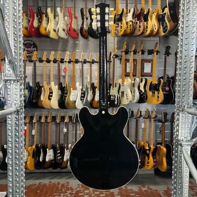 Gibson   Es 335 Dot Ebony Black 2023 image 8