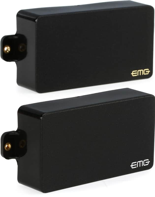 EMG KFK Kerry King 81/85 Active Guitar Humbucker Pickup Set, Black image 1