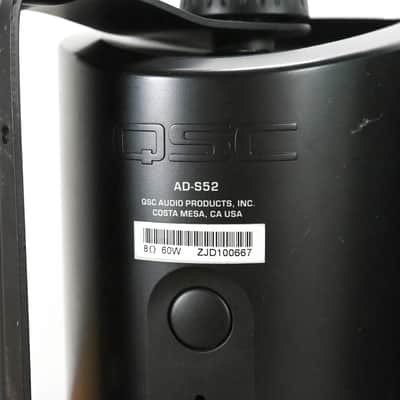QSC AD-S52 AcousticDesign 5.25" 2 Way Loudspeaker (PAIR) CG0105L image 10