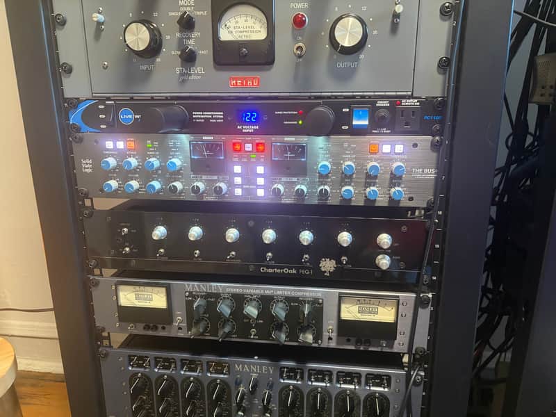 Solid State Logic The Bus+ Stereo Rackmount Compressor 2022 - Present - Black image 1
