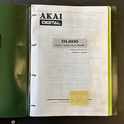 Akai DL600 Remote Control Unit for DD1000 | Reverb