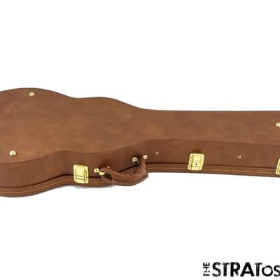 USED Gibson USA Adam Jones Les Paul Standard MOLDED HARDSHELL CASE, Brown. image 4