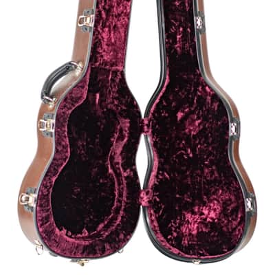 2022 Calton Custom Case for Rick Turner Model 1 Guitar Brown #22-100699 image 4