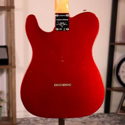 Fender Custom Shop 1963 Telecaster Journeyman Relic - AAA Rosewood Fingerboard, Candy Apple Red image 4