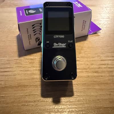 On-Stage GTP7000 Mini Pedal Tuner 2020’s - Black image 1