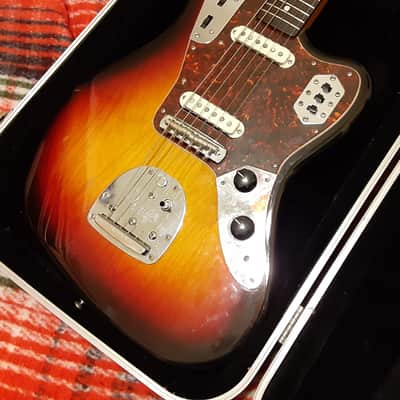 Fender JAGUAR (1990年代製) Sunburst Oシリアル Fender Jaguar crafted in Japan 1990's Sunburst | Reverb