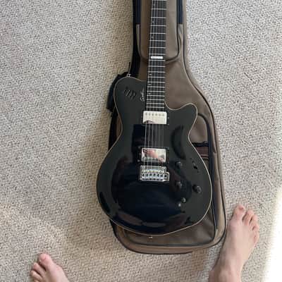 Godin LGXT Maple Top HH with Tremolo Black image 3