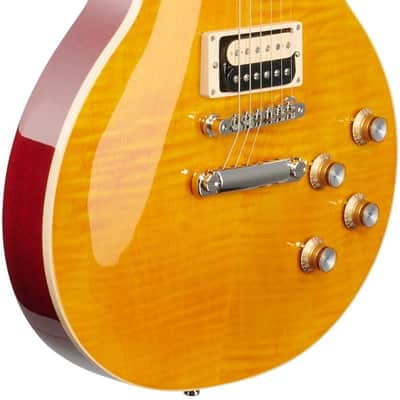 Gibson Slash Les Paul Standard Electric Guitar, Appetite Amber image 5
