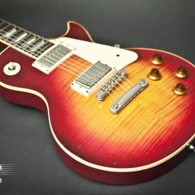 1981 Gibson Les Paul Heritage Series Standard 80 1980 Sunburst Pre Historic 1959 Reissue R9 59 Flame image 4