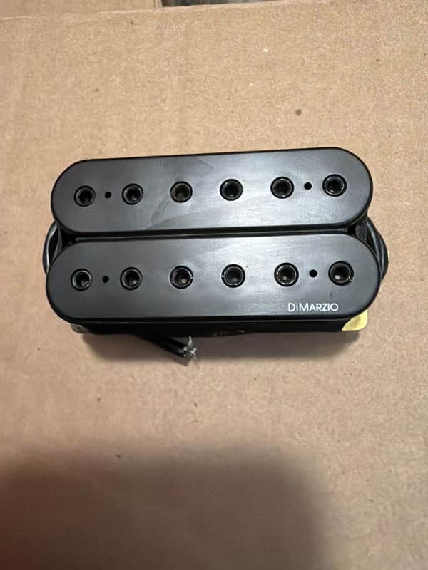 DiMarzio H1 2000 - Black with white stamp image 1