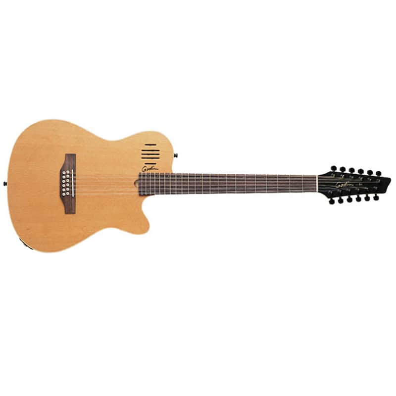Godin A12 12-String Guitar Natural DEMO image 1
