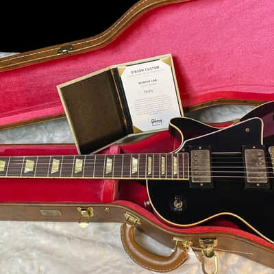 NEW! Gibson Custom Shop '57 Les Paul Ebony - Greatest Hits Collection II - Light Aged Murphy Lab - Authorized Dealer - 8.8 lbs! - G06122 image 14