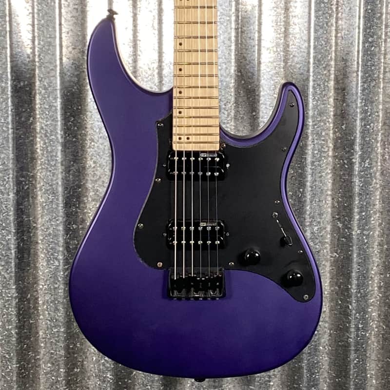 ESP LTD SN-200HT Hard Tail Dark Metallic Purple Satin Guitar SN200HTMDMPS #1737 Used image 1