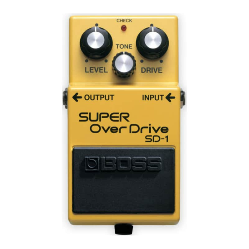 BOSS SD-1 Clipping Circuit Lower and Higher Drive Settings Versatile Music Super Overdrive Compact Pedal for Beginners and Pros image 1