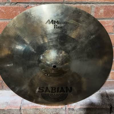 Sabian 20" AA Medium Ride Cymbal 1985 - 2001 - Brilliant image 1