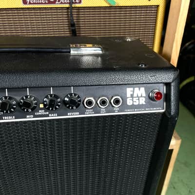 2000s Fender FM65R 65w 1x12" Tube Amp Guitar Combo image 3