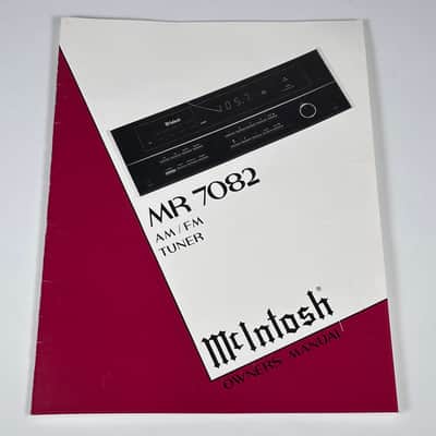 McIntosh MR7082 AM/FM Tuner Digital Display image 15