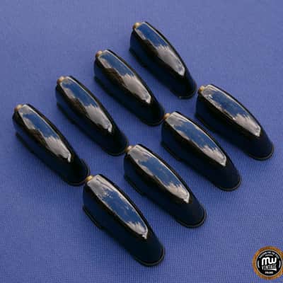 Pearl CL-100B Lugs Tom Snare Black Masterworks Masters Pack Of 8 Rare image 2