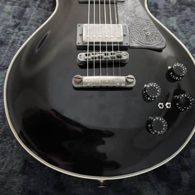 Michael Kelly Patriot Custom Single Cut 2010s - Black Vapor Aged Relic Hardware Modified image 4