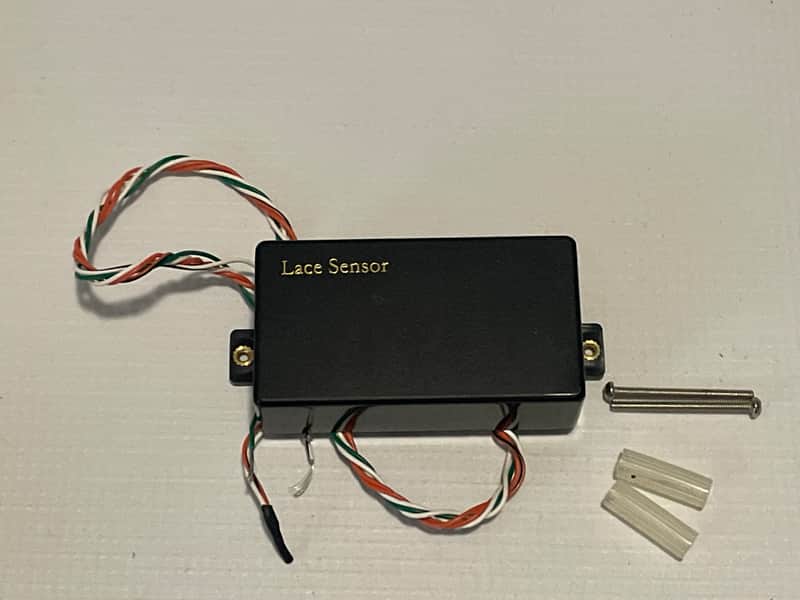 2020's Lace Sensor Guitar Black Full Size Humbucker Electric Guitar Neck Position Pickup 14k image 1