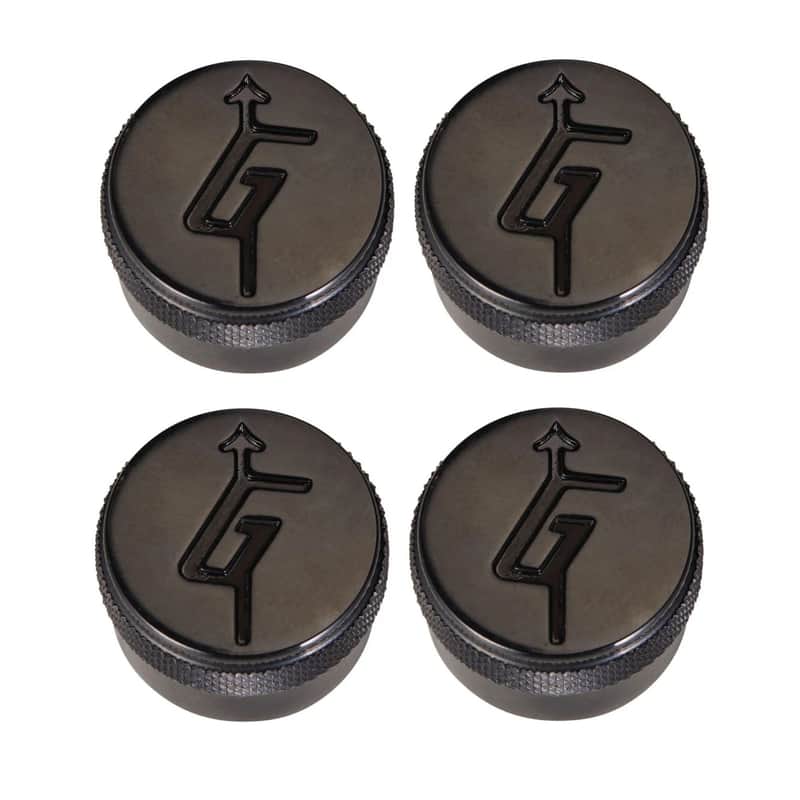 Gretsch "G" Arrow Knobs (Set of 4) - Black image 1