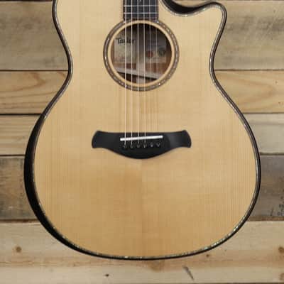 Taylor Builder's Edition K14ce Acoustic/Electric Guitar Natural w/ Case image 1
