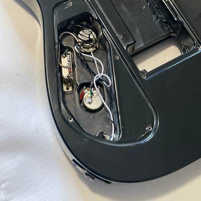2000's Made in Japan Jackson DK2M Dinky Black Guitar Body Floyd Ready image 14