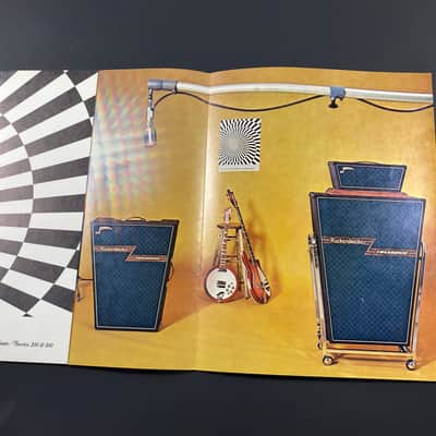 1968 Rickenbacker Amp Catalog Case Candy Brochure image 2